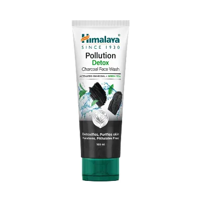 Himalaya Pollution Detox Charcoal Face Wash 100 ml